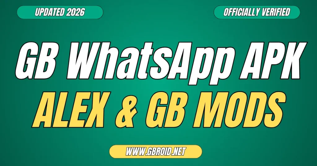 GB WhatsApp APK par GB et Alex Mods