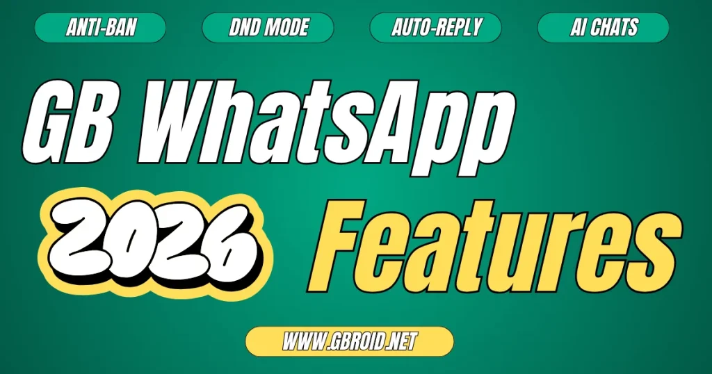 Fonctionnalités de GB WhatsApp